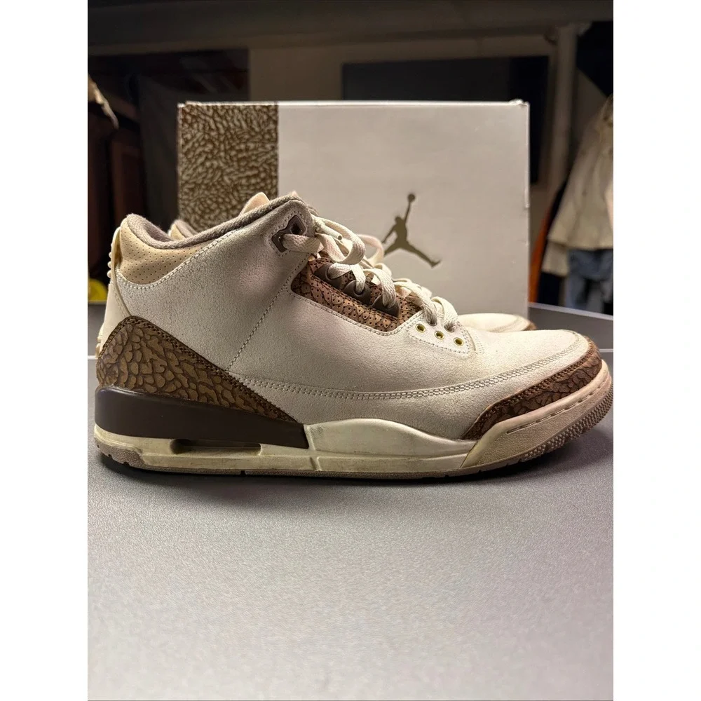 Nike Air Jordan 3 Orewood Brown 'Palomino' Men's US Size 11.5